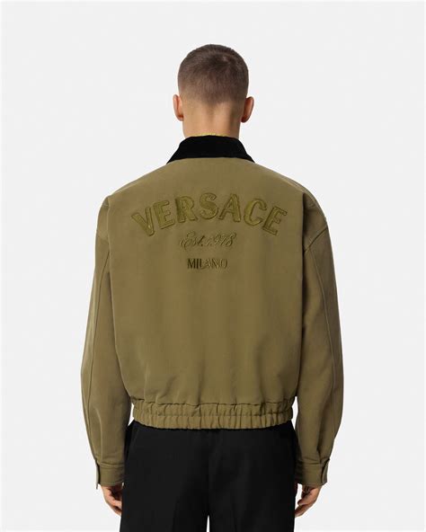 Versace Giacca Milano Stamp 